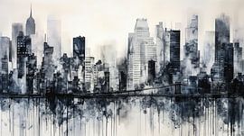 Urbane Kunst Stadtbild New York