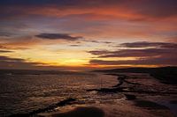zonsondergang bij Vlieland