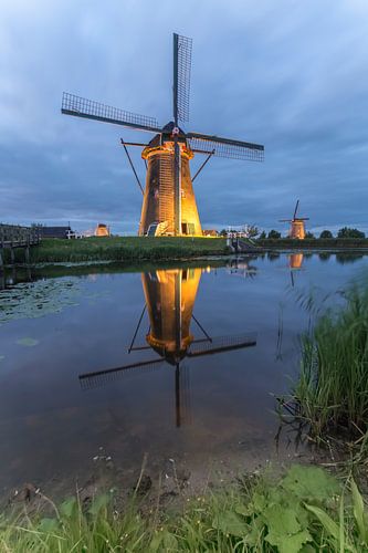 Kinderdijk verlicht