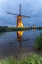 Kinderdijk verlicht van Jan Koppelaar thumbnail