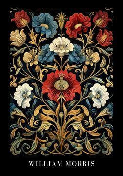 William Morris Poster von Niklas Maximilian