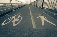 Fietsen of lopen