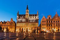 Marktplatz Grand Place, Brüssel von Gunter Kirsch Miniaturansicht