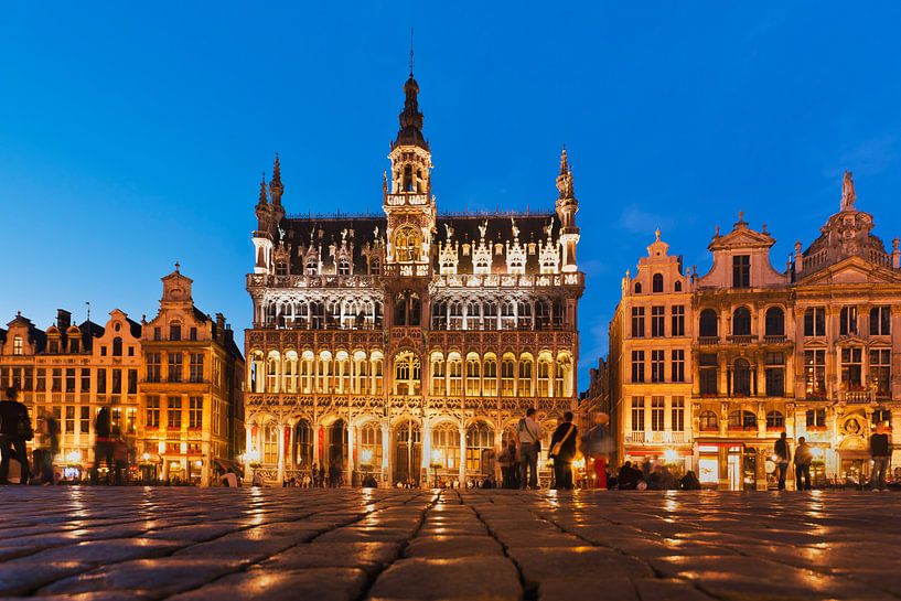 Marktplatz Grand Place, Brüssel von Gunter Kirsch
