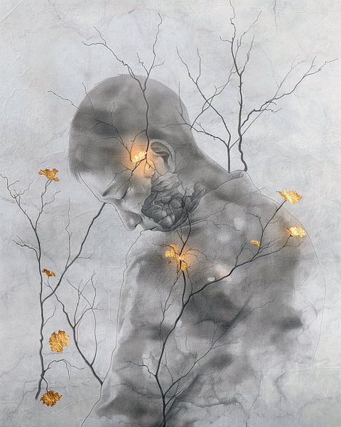 What remained silent grew like roots of gold by Dutch Art Works