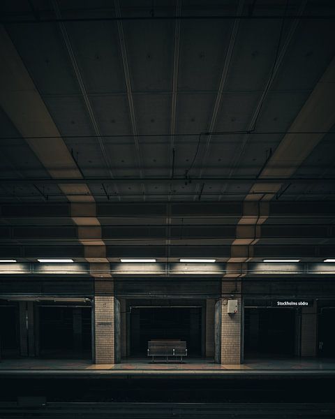 A quiet place in the busy everyday life An empty bench all to  by Jonas Röjestål - Main Image