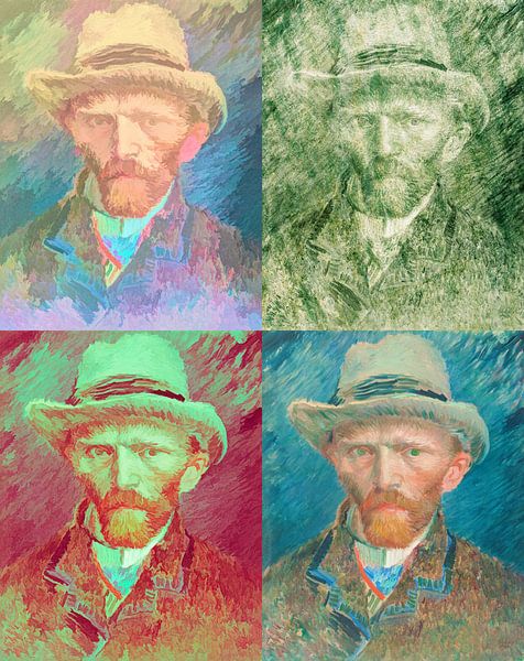 Psychedelischer Vincent von Digital Art Studio