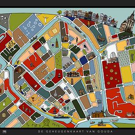 The map of memories - Gouda by Michel Linthorst