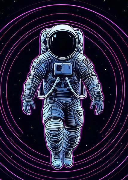 Astronaut Circle by Rizal Azhari