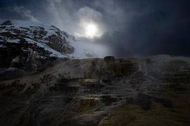 Untamed Mammoth Hot Springs by Andius Teijgeler