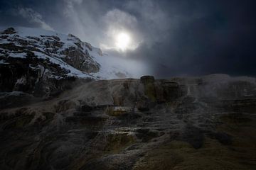 Ungezähmte Mammoth Hot Springs von Andius Teijgeler