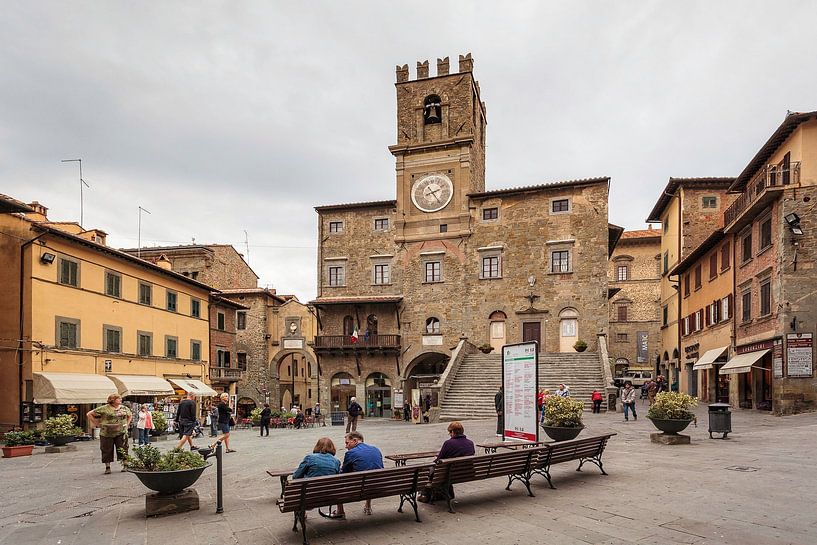 Rathaus von Cortona von Rob Boon