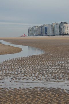 Aan het strand van Oostende van Miss Dee Photography