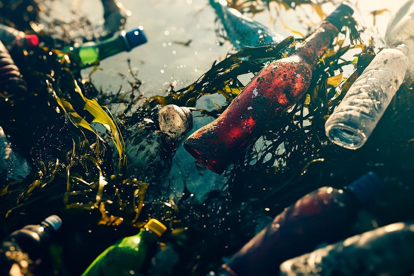 Plastikmüll im Meer – Umweltverschmutzung von Poster Art Shop