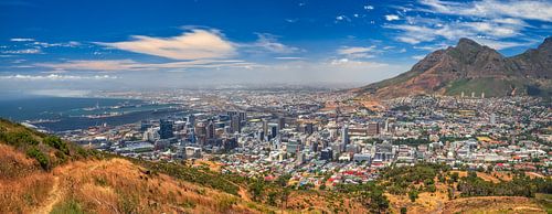 Panoramisch uitzicht Kaapstad Zuid-Afrika