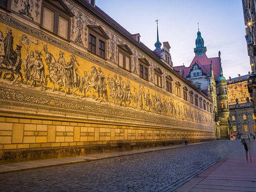 Dresden - Prinselijke processie in de avond