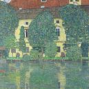 Schloss Kammer am Attersee III, Gustav Klimt von Meisterhafte Meister Miniaturansicht