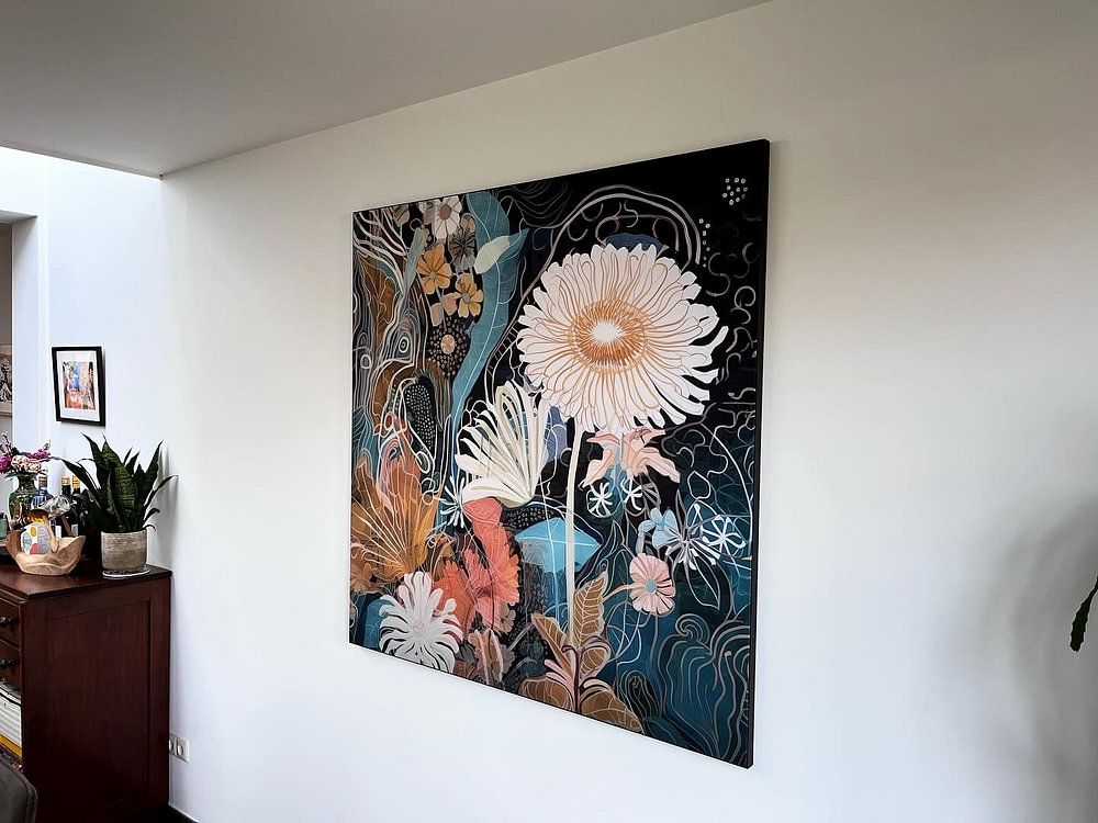 Abstract botanical #6  by Bert Nijholt 