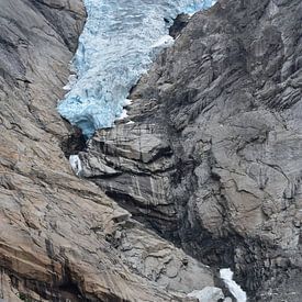 Briksdalsbreen Gletsjer van Wouter Verhage