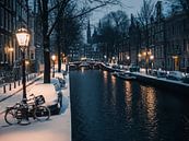 Leidsgracht WInter 2021 #1 van Roger Janssen thumbnail