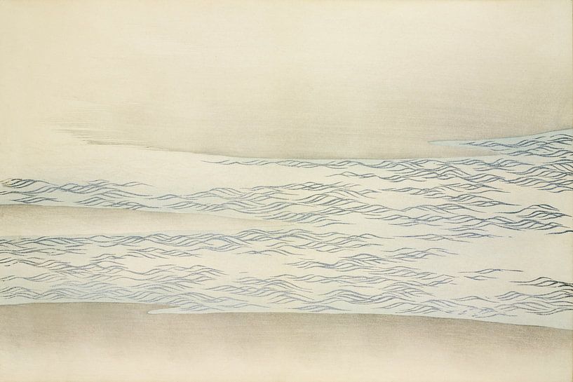 Gentle waves by Mad Dog Art