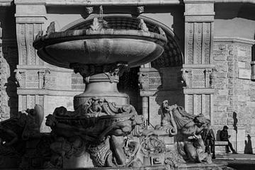 Coppedè Fontein Rome Spel van Licht BNW van Martijn Jebbink Fotografie
