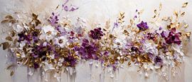 Fleurs Peinture Rococo sur Preet Lambon