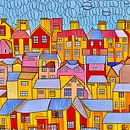 Stadt in Farbe von Lily van Riemsdijk - Art Prints with Color Miniaturansicht