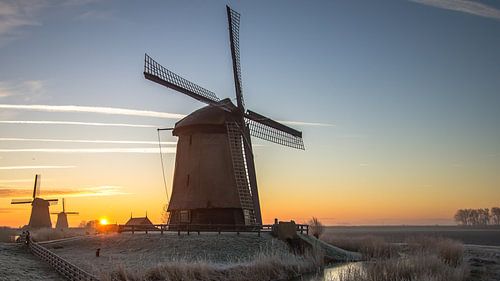 die drei Mühlen in Schermerhorn