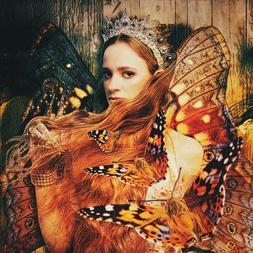 De vlinder koningin van Helga Blanke