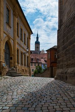Rue déserte à Bamberg, Allemagne