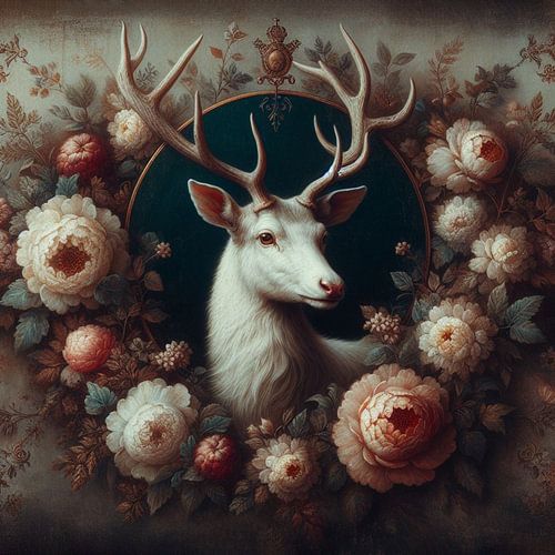 Märchenhafte Hirsche