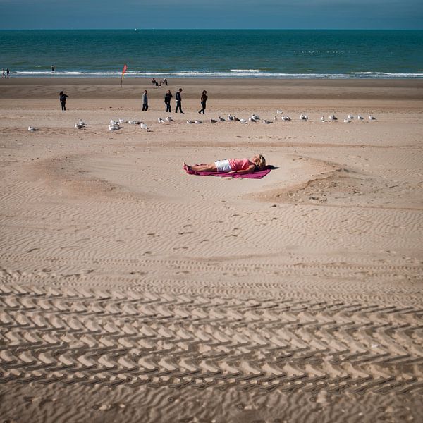 Zomer aan de Belgische kust van Rene  den Engelsman