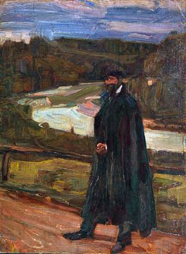 Man in Isartal, ALBERT WEISGERBER, 1905 by Atelier Liesjes