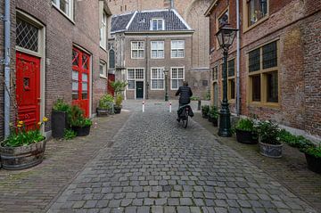 Beschuitsteeg in Leiden van Peter Bartelings