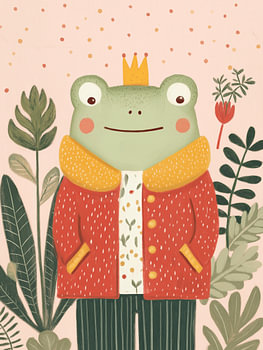 Der Froschkönig – Ein skurriler Waldfrosch