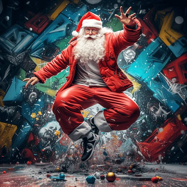 Xmas Casting  Santa Claus Anwärter Freude Breakdance von gm_designs