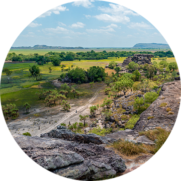 Spectaculair landschap in Kakadu National Park van Troy Wegman
