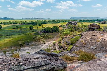 Spectaculair landschap in Kakadu National Park van Troy Wegman