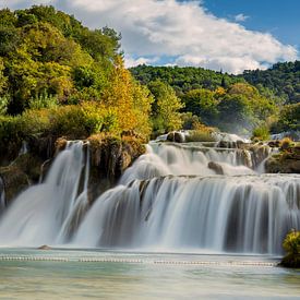 Krka-Wasserfall, Kroatien von Adelheid Smitt