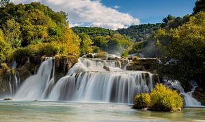 Krka Waterval, Kroatië van Adelheid Smitt