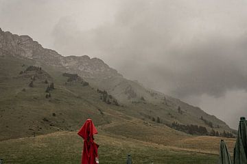 Brouillard dans les Alpes françaises sur Tineke Smith