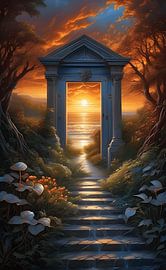 Gateway to the beach by tamara widitz