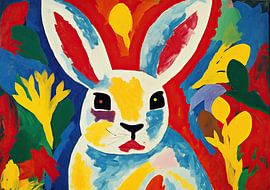 Een konijn op jacht naar avontuur van Niklas Maximilian