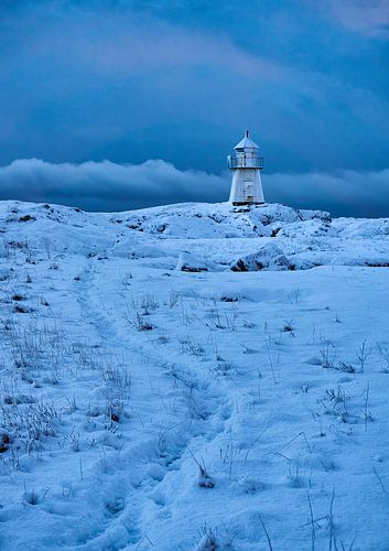 De vuurtoren op Giske, Giske, Ålesund, Sunnmøre, Møre og Romsdal, Norway