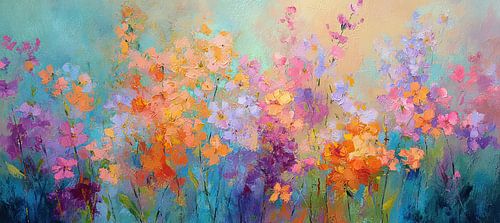 Vrolijke Bloemen in Lente Stijl