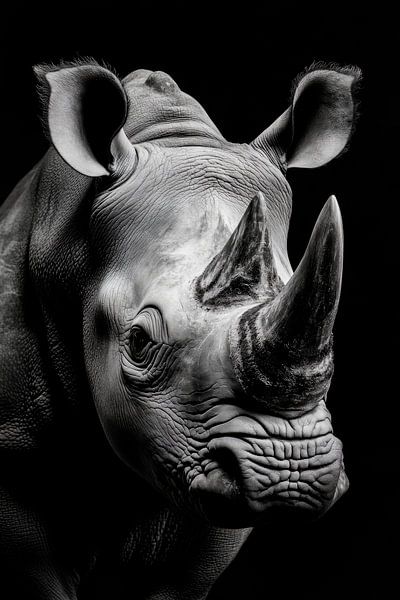 Rhinoceros by Poster Art Shop