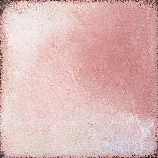 Abstract, weathered texture, old pink by Joske Kempink