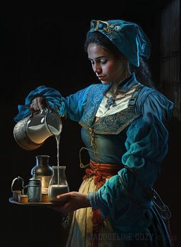 Steampunk Milkmaid by Jacqueline D