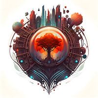 Heartshaped citytree
